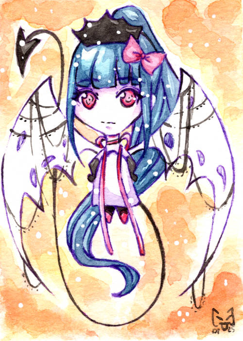 Manga Zeichnung Chibi Teufel von PsychoKitty